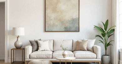 Arte Na Decoração: Como Equilibrar Com Outros Elementos