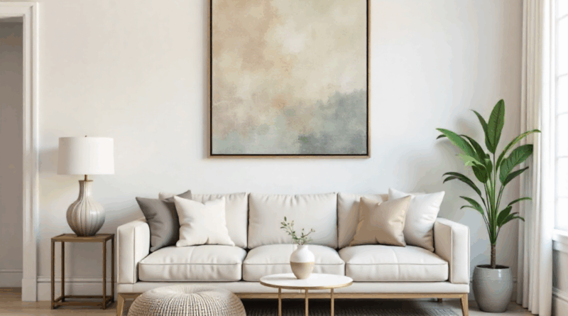 Arte Na Decoração: Como Equilibrar Com Outros Elementos