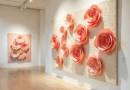 Decoração De Parede Com Arte Em Tecido