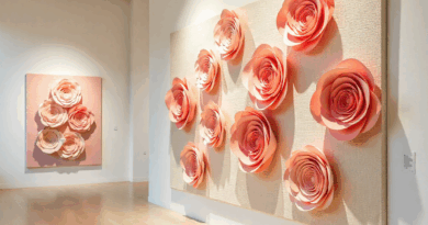 Decoração De Parede Com Arte Em Tecido